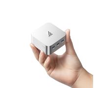ACEMAGICIAN T8Plus Mini PC 12ème génération I-ntel Alder Lake N100 Mini PC (jusqu'à 3,40 GHz), 16 Go LPDDR5 512 Go M.2 SSD Micro PC avec W11 Pro l Dual RJ45 | 4K HDMI*3 | WiFi 5 pour la Maison/Bureau
