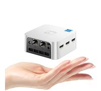 ACEMAGICIAN Ultra Mini PC W11 Pro，Ιntel Celeron N5095 (jusqu'à 2,90 GHz), 8 Go DDR4 256 Go SSD Micro Ordinateur Bureau【Double LAN/Triple HDMI】