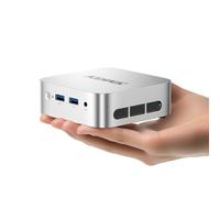 ACEMAGICIAN T8Plus Mini PC, Ιntel Alder Lake N97 Mini PC (jusqu'à 3,60 GHz), 16 Go DDR4 256 Go M.2 SSD Mini Ordinateur avec Dual RJ45 | HDMI 4K*2 | WiFi 5 | W11 Pro pour la Maison/Bureau/école