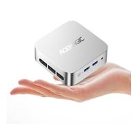 ACEMAGICIAN Vista Mini V1 Mini PC Шin11 Pro, Ιntel Alder Lake-N Ν95(jusqu'à 3,4GHz),16Go DDR4 256Go SSD, Micro Ordinateur de Bureau pour Home Cinéma/Commercial/Bureau |Dual WiFi|HDMI+DP|USB3.2