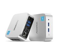ACEMAGICIAN Mini PC 16Go LPDDR5 1024Go (1To) SSD, Шin11 Ιntel Alder Lake-N100 (jusqu'à 3,4 GHz),Micro Ordinateur Bureau【Double LAN/Triple HDMI】