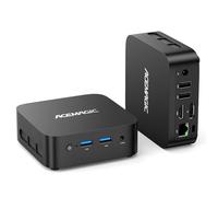 ACEMAGICIAN Vista V1 Mini PC, in11 Pro ıntel Alder Lake-N97 (jusqu'à 3,6 GHz), 16 Go DDR4 512 Go SSD Micro ordinateur de bureau | HDMI + DP | USB3.2