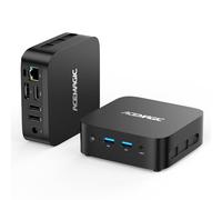 ACEMAGICIAN Vista V1 Mini PC, 12e génération - Alder Lake N-97 (jusqu'à 3,60 GHz), 16 Go DDR4 512 Go M.2 SSD Mini ordinateur de bureau avec Win11 Pro