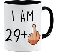 Acen Merchandise 30th Birthday I am 29 plus one - Fantaisie Mug en céramique Café Thé Mug - Idéal Saint Valentin/Pâques/été/d'anniversaire/de Noël/cadeau d'anniversaire