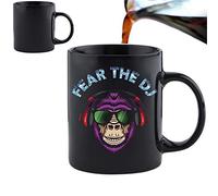 Acen Merchandise DJ YODA - Mug Humoristique à Changement de Chaleur et boîte Cadeau - Parfait pour la Saint-Valentin, Pâques, été, Noël, Anniversaire MUG1667