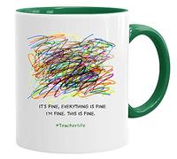 Acen Merchandise Ensemble tasse et coffret cadeau pour professeur de la part des élèves | Cadeaux pour enseignant | Mugs de Noël pour enseignant | Tasse d'école