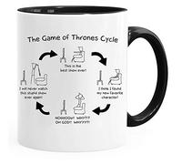 Acen Merchandise Game of Thrones Inspired 'Game of Thrones Cycle' - Tasse de café Tasse Drôle - Perfect Valentines/Easter/Summer/Christmas/Birthday by
