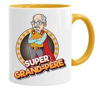 Acen Merchandise Grand-Père Mug/Tasse - Super Grand-Père - Tasse Originale/Cadeau Anniversaire/Fête des Pâques/Céramique 350 ML/Idée Cadeau Original