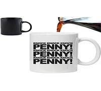 Acen Merchandise Knock Knock Penny - Mug magique changeant de chaleur 325 ml et coffret cadeau pour le thé, le café, le bureau, la maison