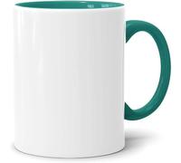 Acen Merchandise Lot de 72 tasses à sublimation sans impression en céramique de qualité supérieure - Gobelets à sublimation avec encre - Vert