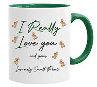 Acen Merchandise Mug pour enterrement de vie de jeune fille | Cadeau amusant de Noël cadeau de célébration fantaisie vieille poignée robuste revêtement dinosaure Passe au lave-vaisselle/micro-ondes