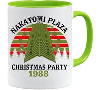 Acen Merchandise Nakatomi Tasse de Noël 1988 (PT 2) - Tasse de Noël belle et amusante comme idée cadeau imprimée des deux côtés