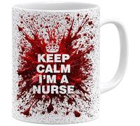 Acen Merchandise NEW - Keep Calm I'm A Nurse bloody mug by uglymug
