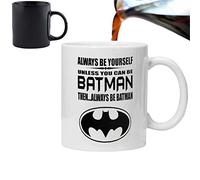 Acen Merchandise Orama mug1025 de Always Be Yourself Unless You Can Be Batman drôles Nouveautés Magique Thé/Tasse à café, 325,3 ML, Céramique, Noir, 6 x 6 x 6 cm