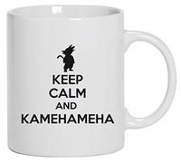 Acen Merchandise Shirtstreet24 Tassen Keep Calm and Kamehameha, Mug avec Motif imprimé Tasse Mug Mug, Weiß, Taille Unique