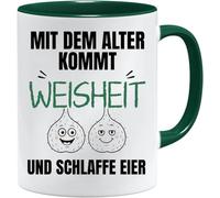 Acen Merchandise Tasse d'anniversaire | Sagesse et oeufs affaissés - Gobelet/Mug comme cadeau amusant/Cadeaux drôles et originaux/Tasse à café à thé