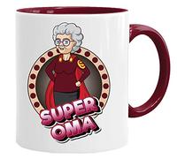 Acen Merchandise Tasse Mamie Originale | Cadeau Humour Grand-Mère | Mug Céramique 350 ml | Tasse Café Thé Drôle | Idée Présent Famille