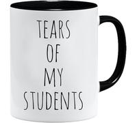 Acen Merchandise Tears of My Students Tasse et coffret cadeau pour enseignant | Cadeaux pour enseignant | Mugs de Noël pour enseignant | Tasse d'école
