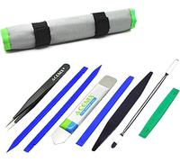 Acenix-Kit d'outils de réparation avec spudgers en nylon non abrasifs et pincettes anti-statiques [Ensemble professionnel de 9 outils avec trousse]