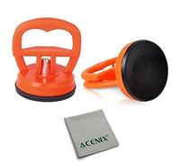 ACENIX® Lot de 2 ventouses à ouverture d'écran LCD pour iPhone, iPad, iPod, Samsung, Samsung Tab [chiffon de nettoyage inclus]