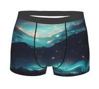 ACEPrints Boxers de Sport pour Hommes, imprimés de Stars de Science-Fiction, élastiques, Respirants et Frais, conçus pour Les Hommes