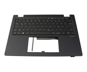 Acer 6B.VT5N7.011 Original Clavier INCL. topcase DE (Allemand) Noir | avec rétro-éclairage pour TravelMate P6 *TMP614RN-52*