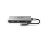 ACER 7-in-1 Mini Dock (Silber, HDMI, USB-A, USB-C)