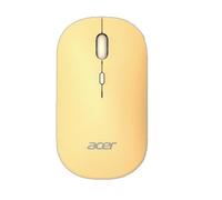 acer AMR130, Ambidextre, RF sans fil + Bluetooth, 1600 DPI, Jaune