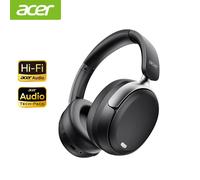 Acer ANC FIHI casque Bluetooth 5.4 48dB suppression du bruit hi-res Audio spatial écouteur avec LDAC sur l'oreille casque sans fil BLANC
