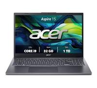 Aspire 15 A15-51M - Intel Core i9 - 13900H / jusqu'à 5.4 GHz - Win 11 Home - UHD Graphics - 32 Go RAM - 1.024 To SSD NVMe - 15.6" TN 1920 x 1080