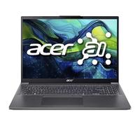 acer Aspire 16 A16-71M - Intel Core Ultra 7 155H / 1.4 GHz - Win 11 Home - Intel Arc Graphics - 16 Go de RAM - 512 Go SSD NVMe - 40,6 cm (16)