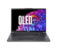 acer Aspire 16 A16-71M-59ZC, Ordinateur Portable 16" WUXGA+ IPS OLED 120 Hz, PC Portable (Intel Core Ultra 5 115U, RAM 16 Go, SSD 512 Go, Intel Graphics, Windows 11 Home) Clavier AZERTY, Gris