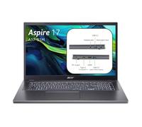 Acer Aspire 17 A17-51M-51CV PC Portable 17 Pouces - Intel Core i5-1334U, 16 Go RAM DDR5, 512 Go SSD, Intel Iris XE Graphics, Windows 11 Home, Clavier AZERTY Français