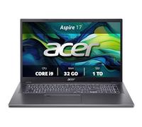 Acer Aspire 17 I Ordinateur Portable I 17.3 Pouces Full HD 60 Hz I Intel Core i9-13900H I 32 Go RAM I 1TB SSD I Intel Iris XE Graphics I Windows 11 Home I Gris I A17-51M