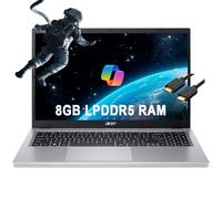 acer Aspire 3 A315-24P-R7VH Slim Ordinateur portable (15,6" FHD, AMD Ryzen 3 7320U (Beat i3-N305), 8 Go DDR5, 512 Go SSD, carte graphique Radeon, pour travail et maison, autonomie de 13,50 heures, IST