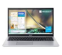 Acer Aspire 5 A515-56-32DK Slim Ordinateur portable | Écran IPS Full HD 15,6" | Processeur Intel Core i3-1115G4 | 4 Go DDR4 | SSD NVMe 128 Go | WiFi 6 | Windows 11 Home en mode S, mode S Argent