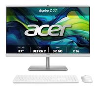 Aspire C 27 C27-195ES - Tout-en-un Core Ultra 7 155U / jusqu'à 4.8 GHz - RAM 32 Go - SSD 2 x 1.024 To - Intel Graphics - Gigabit Ethernet, Bluetooth,