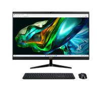 Acer Aspire C 27 C27-1800 - Tout-en-un Core i5 12450H / jusqu'à 4.4 GHz - RAM 8 Go - SSD 1.024 To - UHD Graphics - IEEE 802.11ax (Wi-Fi 6E), Bluetooth, Gigabit Ethernet - Win 11 Home - moniteur : LED 27" 1920 x 1080 (Full HD) - noir Noir
