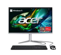 Acer Aspire C24-1300-UR31 AIO Ordinateur de bureau | Écran IPS Full HD de 23,8" | Processeur AMD Ryzen 3 7320U Quad-Core | Carte graphique AMD Radeon 610M | 8 Go LPDDR5 | SSD PCIe 512 Go | Wi-Fi 6E |