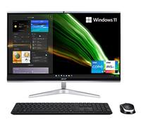 acer Aspire C24-1650-UA92 AIO Desktop | 23.8" Full HD IPS Display | 11th Gen Intel Core i5-1135G7 | Intel Iris XE Graphics | 8GB DDR4 | 512GB NVMe M.2 SSD | Wi-FI 6 | Windows 11 Home