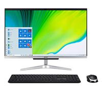 Acer Aspire C24-963-UA91 AIO Ordinateur de bureau, écran Full HD 24", Intel Core i3-1005G1, 8 Go DDR4, 512 Go NVMe M.2 SSD, 802.11ac WiFi 5, clavier et souris sans fil, Windows 10 Home