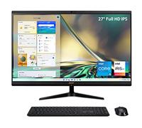 acer Aspire C27-1700-UA91 AIO Desktop | Écran Full HD IPS 27" | 12ème génération Intel Core i5-1235U | Intel Iris Xe Graphics | 16 Go DDR4 | 512 Go NVMe M.2 SSD | Intel Wireless Wi-Fi 6 | Windows 11
