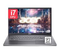 acer Aspire Premium Ordinateur portable 15,6 po | Intel Core i7-1255U jusqu'à 4,7 GHz | 32 Go de RAM - SSD PCIe 1 To | Clavier rétroéclairé | Wi-Fi 6 | Écran FHD | Iris Xe Graphics | Webcam | Windows
