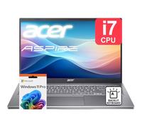 acer Aspire Premium Ordinateur portable 15,6 po | Intel Core i7-1255U jusqu'à 4,7 GHz | 64 Go de RAM - SSD PCIe de 2 To | Écran FHD | Clavier rétroéclairé | Wi-Fi 6 | Iris Xe Graphics | Webcam |