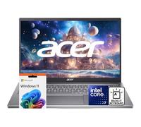 acer Aspire Premium Ordinateur portable FHD 15,6" | Intel Core i7-1255U jusqu'à 4,7 GHz | 64 Go de RAM - SSD PCIe de 1 To | Iris Xe Graphics | Clavier rétroéclairé | Webcam | Wi-Fi 6 | Élégant et