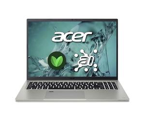 Acer Aspire Vero 16 (AV16-71P-79L8) Ordinateur portable, vert, écran IPS WUXGA 16", Intel Core Ultra 7 255H, 32 Go de RAM, SSD 1 To, processeur graphique Intel Arc 140T, Windows 11, clavier QWERTZ