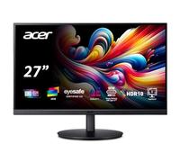 Acer CB272K Écran d'ordinateur Professionnel IPS 27" UHD 3840 x 2160 pour créateurs Précision des Couleurs sRGB Delta E <1 HDR10 Support réglable en Hauteur - Inclinaison, pivotant, Pivot, Ports USB