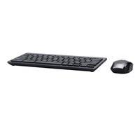 ACER Chrome Combo Set AAK970 - Ensemble clavier et souris sans fil - 2.4 GHz - Français - Noir et argent