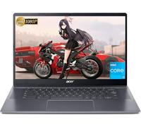 acer Chromebook 15" Gris acier 6 cœurs Intel i3 jusqu'à 4,4 GHz 8 Go DDR4 RAM 128 Go SSD 15,6" FHD Intel 4K Graphics Chrome OS Plus (515 - renouvelé)