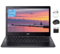 Acer Chromebook 311 Ordinateur portable fin et léger, écran HD de 11,6", processeur Intel N4500 double cœur (jusqu'à 2,80 GHz), 4 Go de RAM, 64 Go eMMC, Wi-Fi 5, webcam 8 heures et plus, Chrome OS +
